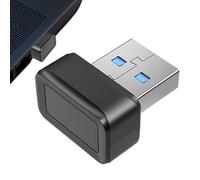 Générique Laptop Fingerprint Reader, USB Security Scanner, 0.81x0.67in Authentic Biometric Login Device, 360° Touch Sensor, Fast ID Recognition for Pc Laptops Login Access