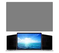 Générique Laptop Privacy Screen - Laptop Privacy Screen 14 Inch | Computer Monitor Shield | Removable Security Shield For Monitor And, Anti-Scratch Protector Film | Ccrystal-clear Front View