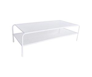 Générique Laptop Riser Desk - Ergonomic Monitor Stand for | Iron Frame with Elevated Storage Shelf, Space Saving Organizer for PC Notebook Printer Keyboard Home Office Setup