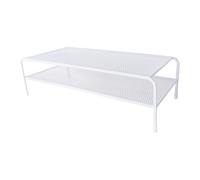 Générique Laptop Stand for Desk - Iron, Heavy Duty Laptop Riser, Heat Dissipation | Computer Monitor Stand, PC Notebook Holder, Printer Shelf, Keyboard Storage for Home Office Desk Setup