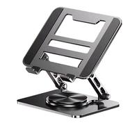 Générique Laptop Stand - Universal Tablet Pedestal Mount, Portable Device Holder, Stable Base Bottom, Cooling Ventilated Airflow Backboard, Computer Accessory Item, Ideal for Home Office Use