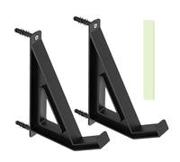 Générique Laptop Wall Mount, Ergonomic Keyboard Hanger, with Adjustable Display Shelf, Suitable to Home Offices, Computer Bracket for Laptop, Book Frames, 5.79 X2.56 X1.5 inches, ABS