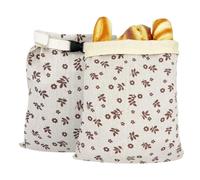 Générique Large Capacity Bread Storage Bag Reusable Kitchen Organizer