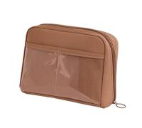 Générique Large Capacity Pencil Case, 12 Compartment Storage Bag, Wide Opening Stationery Organizer, Sturdy Portable Design, Primary School Use, Long-Lasting Use, 8.46x5.91x2.17in