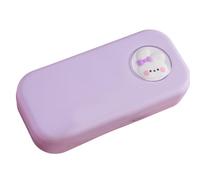Générique Large Capacity Pencil Case, Double Layer Storage Box, Authentic Crayon Stationery Holder 8.03x3.82in, Multicompartment Design, Cute Cartoon Organizer for School Business