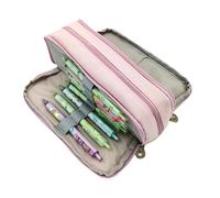 Générique Large Capacity Pencil Case, Portable Pencil Pouch, Multifunctional Pencil Case, School Pencil Case, Fashionable Pencil Bag, Advanced Material, Practical Design for School, Workplace, Travel