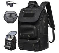Générique Large Capacity Versatile Work Waterproof Backpack, Carry On Flight Approved Bag, Multiple Pockets Laptop Backpack