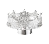 Générique Large Fruit Bowl - PP 27.8cm, Serving Platter Tray, 8 Forks Included | Elegant Design, Kitchen Counter Organizer, Decorative Snack Dish For Serving Vegetable, Bread, Salad, Dessert, Pasta