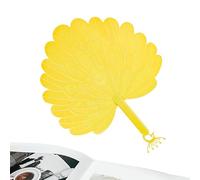 Générique Large Round Hand Fan, Hand Fan, Tail Shape Cooling Gadget