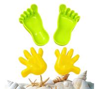 Générique Large Sand Mold Set for Beach Play - Kids Outdoor Sandbox Toys | Durable Castle Shape Builder Kit with Easy Grip Handles, Creative Sand Sculpting Tool for Summer Beach Garden Fun