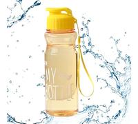 Générique Large Sports Water Bottle - 500mlPET Large Daily Drinking Leak Proof Sport Watter | Portable Safe Sports Water Bottle with Good Sealing for Outdoor Camping