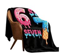 Générique Large Throw Blanket - Velvet Decorative Cover, Home Accessory for Indoor and Outdoor Use, Travel Companion, Stylish Room Ornament, Holiday Party Gift, Comfortable Bedspread for Apartments