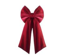 Générique Large Velvet Christmas Bow, 36×18 inch Giant Holiday Bow Decoration for Christmas Tree, Front Door, Fireplace Mantel, Wedding, Farmhouse, Bedroom, Hallway Décor