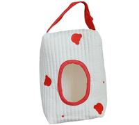 Générique Large Wipes Pouch, Wipe Container Bag, Larges Capacity Diaper Bags Pad, Reusable Storage Containers, 20x12x8cm Red and Black, Portable Wipes Holder for Parents and New Mothers