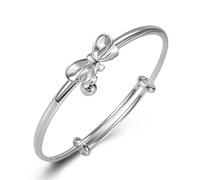 Générique Largeur Bracelet Pour Anneaux Layered Rotating Bead Bracelet Adjustable Jewelry For Occasions Plaqué Plusieurs 2 Acier En Anneaux (Silver, One Size)