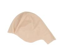 Générique Latex Bald Cap, Bald Hat, Flexible Realistic Texture Breathable Comfort Fit Lightweight Reusable Easy Removal, Hair Wig Accessory for Women Men Makeup, 6.69x11.81Inches, Beige