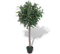 Générique Laurier Artificiel avec Pot 120 cm Vert,Décorations,Fleurs & Plantes artificielles-244453