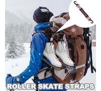 Générique Laux à Rouleaux à Rouleaux, Sangle à à - Colorful Lashes Shoe Lefter Roller Skate Ski Boot Carrier,Skates de Glace transportant des Sangles, des Sangles de Patinage en Ligne Portable