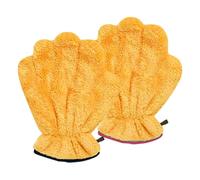 Générique Lavable en Polaire Corail Doux À Séchage Rapide - Très Absorbant, Doux, Non Pelucheux | Gants De Serviette De Bain Multifonctionnels, À Séchage Rapide, pour Chats Et Chiens, Usage Domest