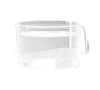 Générique Lavabo de Camping, cuve de Lavage pour la Vaisselle | Seau à Linge Transparent avec poignées, pour vêtements, Jardinage, Pique-Nique, Cuisine, Voyage d'affaires, Plage, Patio, Cour, Ferme
