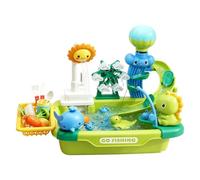 Générique Lavabo Jouet avec Eau Courante - d'été pour Jardin,Set de Jeu de Cuisine pour,pour Garçons Filles Maternelle Extérieur Jardin Plage Camping Maison Salle de Bains Salle