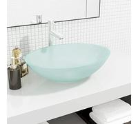 Générique Lavabo Verre 50x37x14 cm Dépoli,Quincaillerie,Plomberie,Équipements sanitaires,Éviers & lavabos,Lavabos,Crème,6.74 KG,345243