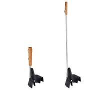 Générique Lazy Shoe Helper - Retractable Long Handle Shoe Horn, Portable Shoe Stick | Unisex Easy Footwear Assist Tool, Durable Shoe Helper for Seniors, Elderly, Disabled, Convenient Dressing Aid Use