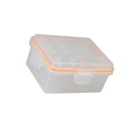 Générique Le boîtier de Batterie en Plastique ABS Compact stocke 4 cellules FZ100 Anti-Rayures pour Photographe d ' intérieur Essentiel étui de Rangement pour Batterie d ' Appareil Photo