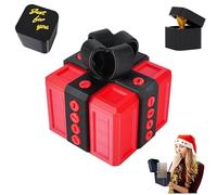 Générique Le Cadeau Piégé avec Doigt, Boîte à Farces Hilarante avec Vis pour Adultes Hommes et Femmes, Cadeau Drôle et Piégé Imprimé en 3D pour Anniversaire, Poisson d'Avril, Noël, Nouvel an (E)