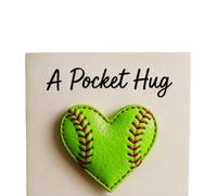 Générique Le Câlin Sportif - Décorations De Fête À Thème Sportif avec des Cartes | Objet de Collection sur Le Baseball,pour Femmes Filles Adultes Famille Amis Enseignants Étudiants