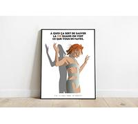 Générique Le cinquième élément - Affiche - Poster - Impression (Vie, 30 * 40cm)