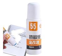 Générique Le Fluide Correcteur pour Papier Thermique | Liquide d'Élimination pour Papier Thermique Sensible | 55 Ml/30 Ml Effaceur de Confidentialité et d'Écriture pour Garçons, Hommes et