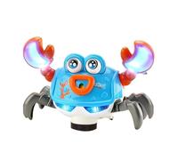 Générique Le Jouet Crabe Rampant | Une Activité Musicale Rampante avec Une Lumière LED | Le Jouet Crabe Mobile pour - pour Un Anniversaire, Crèche, Garçon, Fille, l'Apprentissage et l'Éducatif