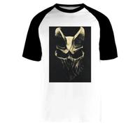 Générique Le Massacre pour Vaincre La Misère T-Shirt À Manches Courtes Unisexe Blanc Baseball Tee
