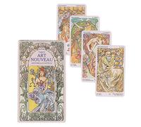 Générique Le Tarot Art Nouveau,The Art Nouveau Tarot,Tarot Deck,Firend GameJouets de voyance