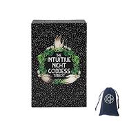 Générique Le Tarot intuitif de la déesse de la Nuit,The intuitiue Night coddess Tarot,with Bag,Firend Game,Jouets de voyance