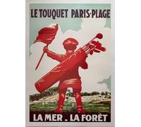 Le Touquet - 50x70 cm - AFFICHE / POSTER G