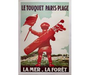Générique Le Touquet - Paris Plage - 50X70 Cm Affiche/Poster
