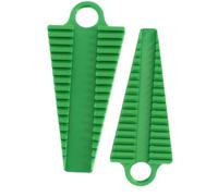 Générique Lead Bending Tool - Precision Electronic Component Forming Jig | ABS Measuring Guide with Multi Slot Layout, Resistor Capacitor Wire Shaping Fixture for DIY Repair Soldering Workbench Use