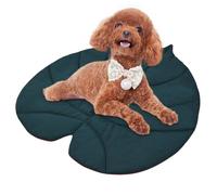 Générique Leaf-Shaped Soft Dog Mat, Washable Warm, Mattress Pad Bed, 65x70cm, Sofa, Chair, Car, Or Travel Use Comfortable Pet Cushion for Camping and Home Lightweight and Portable