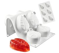 Générique Leaf Silicone Mold - 6 Cavity Food Grade | Chocolate Cake Mold