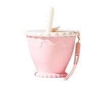 Générique Leakproof Foldable Cup - Portable Pocket Size Mug, Travel Cup Dishwasher Safe, Silicone Drinking Glass with Heat Ring, Beverage Container for Camping Outdoor Traveling Beach