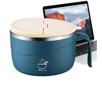 Générique Leakproof Lunch Box - Portable Large Capacity Bowl, Salad Container Transparent Reusable Meal Prep Component | Leakproof Airtight Food Storage Vessel For Secure Locking Latches