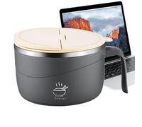 Générique Leakproof Lunch Box - Portable Large Capacity Bowl, Salad Container Transparent Reusable Meal Prep Component | Leakproof Airtight Food Storage Vessel For Secure Locking Latches