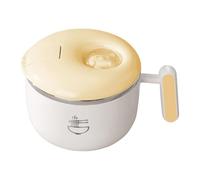 Générique Leakproof Lunch Soup Dish Bowl, 15.7x11.8cm Stainless Steel Pot, 1500ml Storage Flask, Portable Food Jar for Work, School, Travel, Hiking, Picnics, Meals