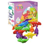Générique Learning Toys, Preschool Alphabet Toys, Hand Coordination Brain Boost Number Matching Skill Development Sensory Play, Matching Dinos for Early, Education 10.43x6.89x2.95 inches