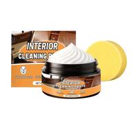 Générique Leather Conditioner Car - 100g Automotive Cleaner Paste, Scratch Removal Formula | Dashboard Upholstery Vehicle Care, Protective Leather Cleaning Paste for Truck RV Sofa Interior Detailing