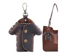 Générique Leather Key Holder, Clothes Shape Storage Pouch, Key Ring Cover for Outdoor Keeps Organized, Prevents Scratches, Stylish Functional Access, Functional Holder, Uncommon Case