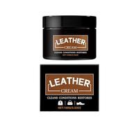Générique Leather Repair Cream, 2 in 1 Cleaner, 50ml Tube with Natural Moisturizing Formula, Leather Care Agent, Conditioning Cream with Protective Finish, Shoe and Bag Tool for Boots & Jackets