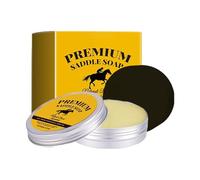 Générique Leather Saddle Soap - Polishing Cleaner Kit with Sponge | 100g Shoe Boot Care, Car Interior, Purse, Bag, Furniture, Sofa, Jacket Maintenance for Long Lasting Shine and Protection